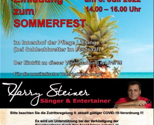 Liesing Sommefest Plakat