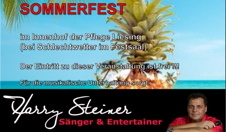 Liesing Sommefest Plakat