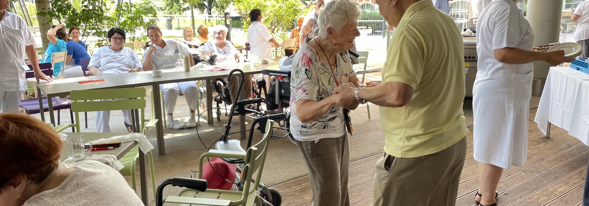 Sommerfest in der Pflege Baumgarten