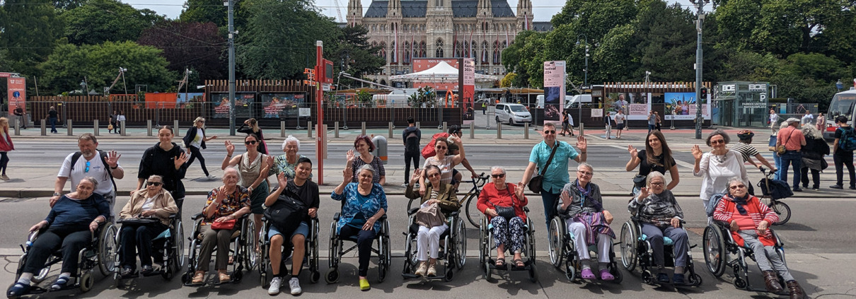 Pflege Innerfavoriten Ausflug Rathaus 2024