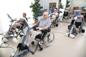 Pflege Baumgarten Ergometer-Training