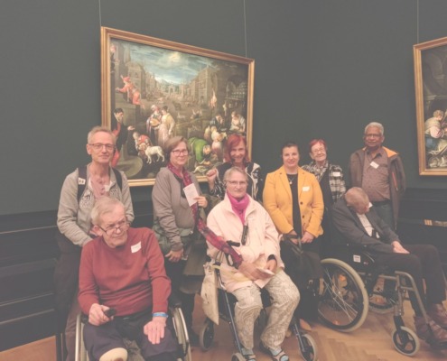 Pflege Innerfavoriten Bewohner und Begleiter im Kunsthistorischen Museum