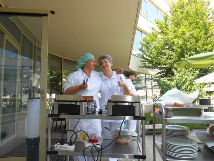 Pflege Rudolfsheim-Fünfhaus, Grillfest