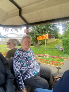 Pflege Liesing Ausflugsgruppe bei Liliputbahn