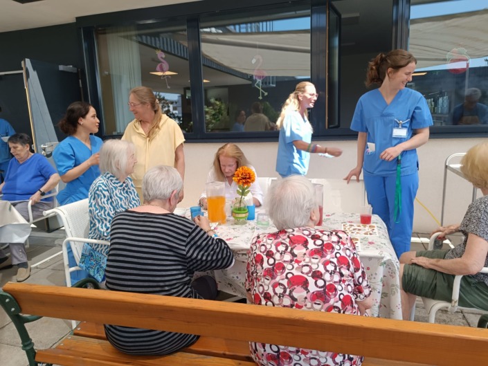 Pflege Liesing, Grillfest