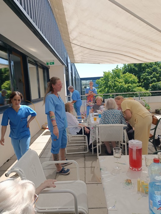Pflege Liesing, Grillfest