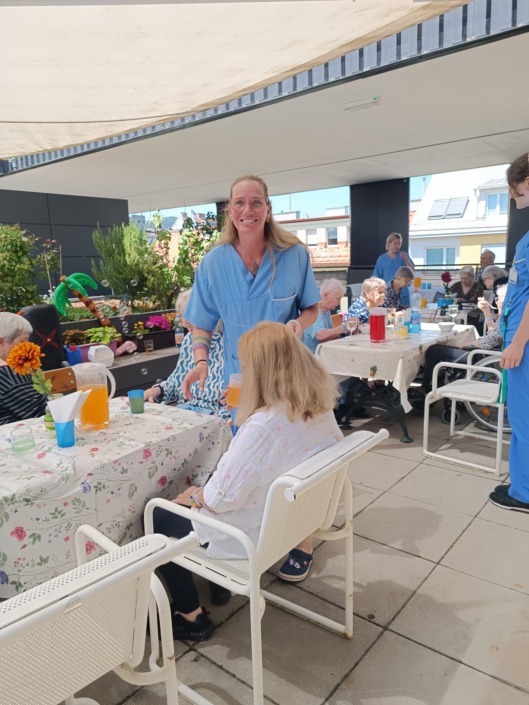 Pflege Liesing, Grillfest