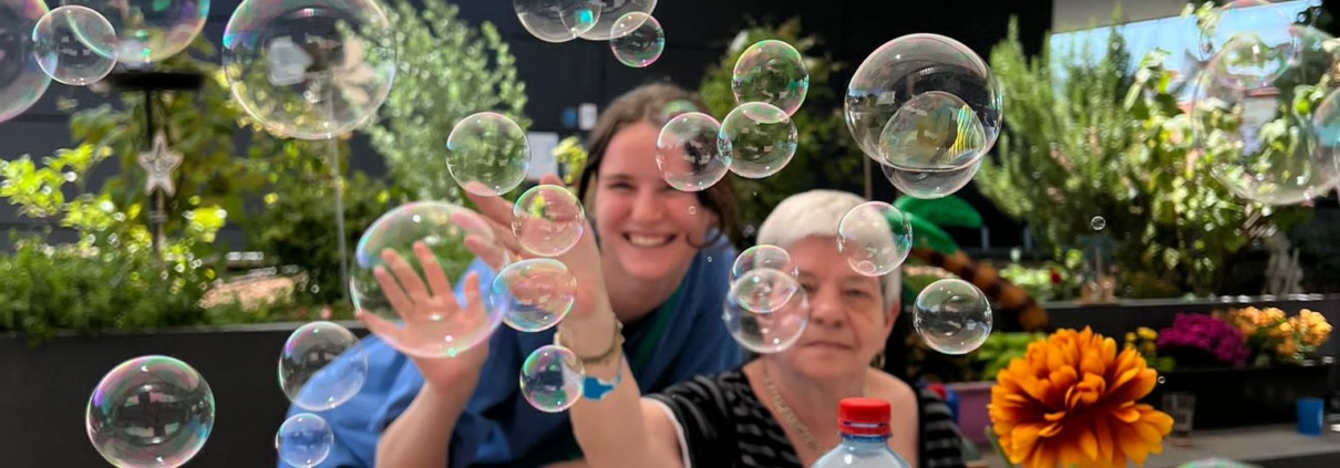 Pflege Liesing, Grillfest