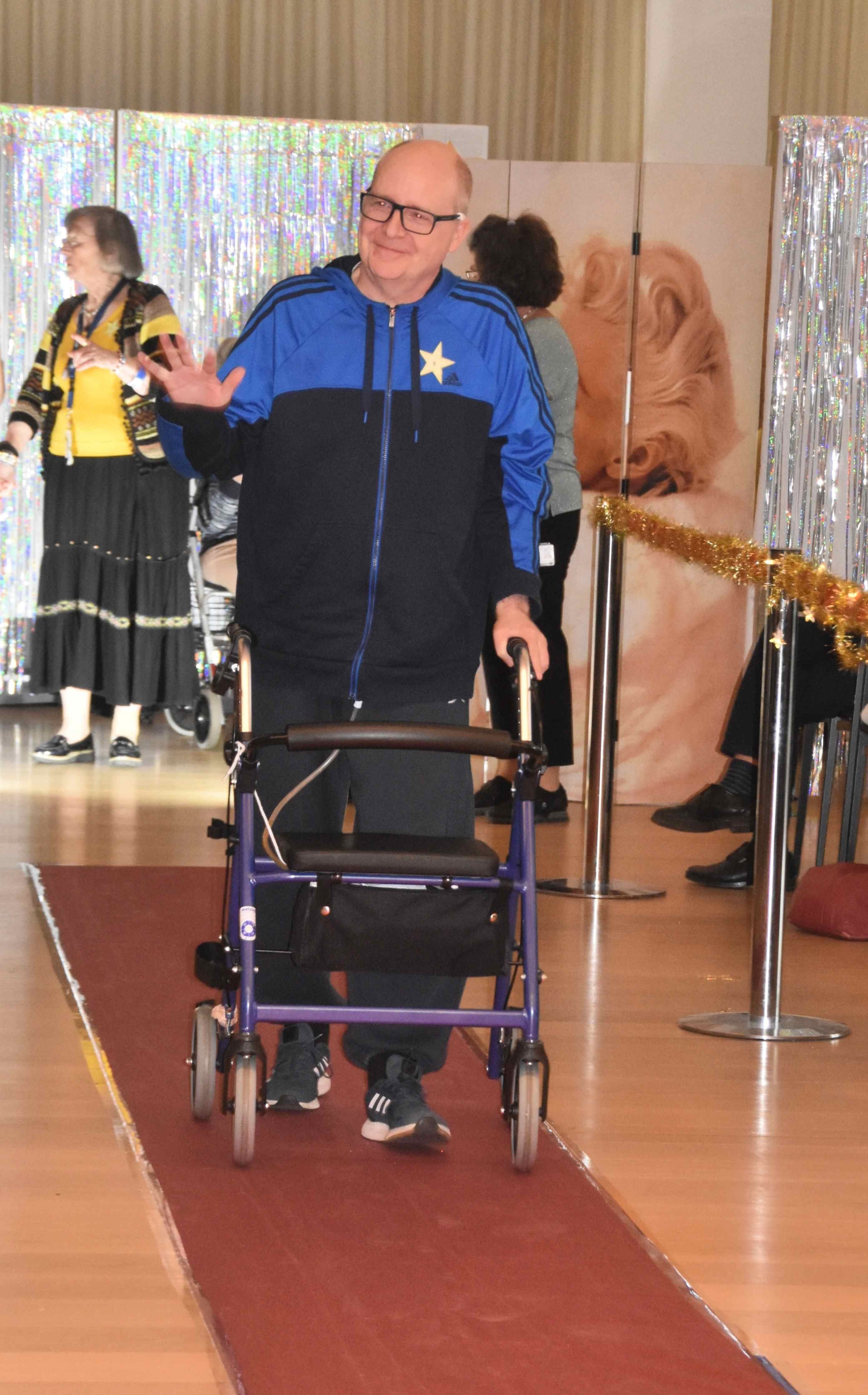 Pflege Donaustadt, Modenschau, Bewohner