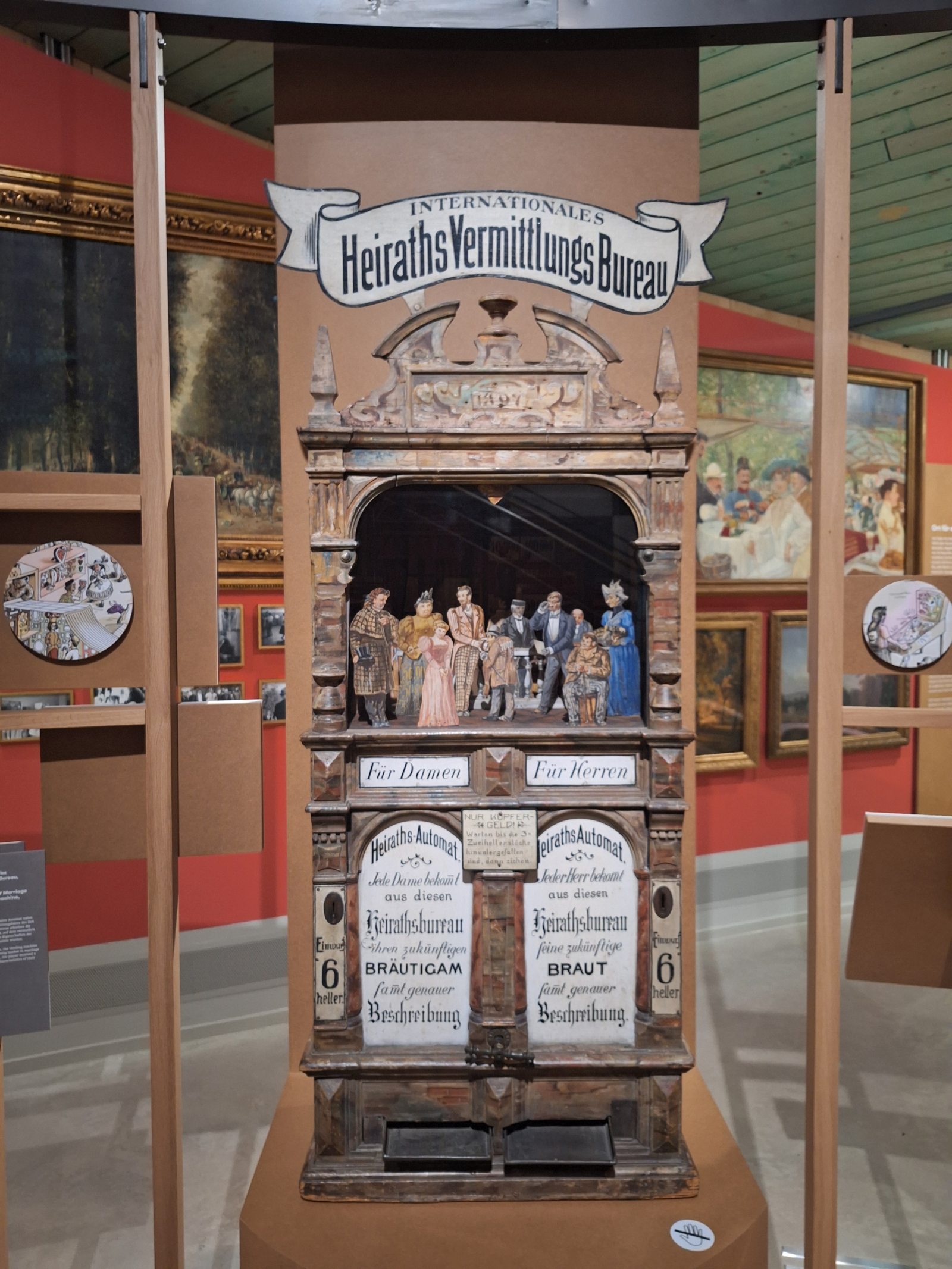 Pflege Donaustad, Riesenradmuseum-Automat