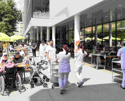Sommerfest in der Pflege Baumgarten
