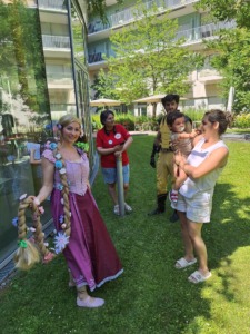 Pflege Leopoldstadt - Sommerfest 2026 - Gruppe im Garten