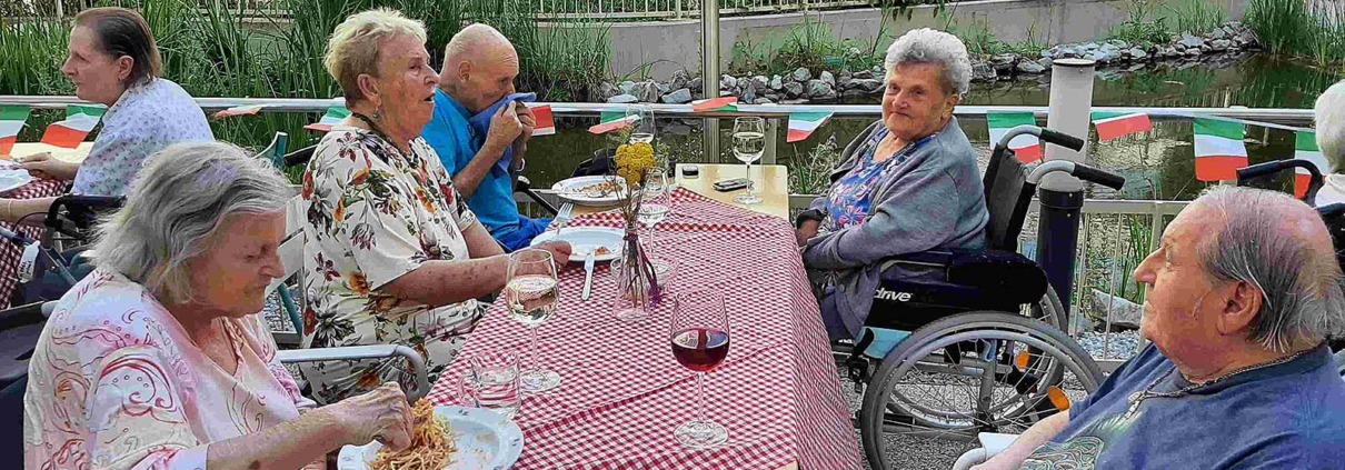 Italienischer Abend im Pflegehaus Rudolfsheim-Fünfhaus