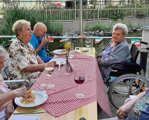 Italienischer Abend im Pflegehaus Rudolfsheim-Fünfhaus